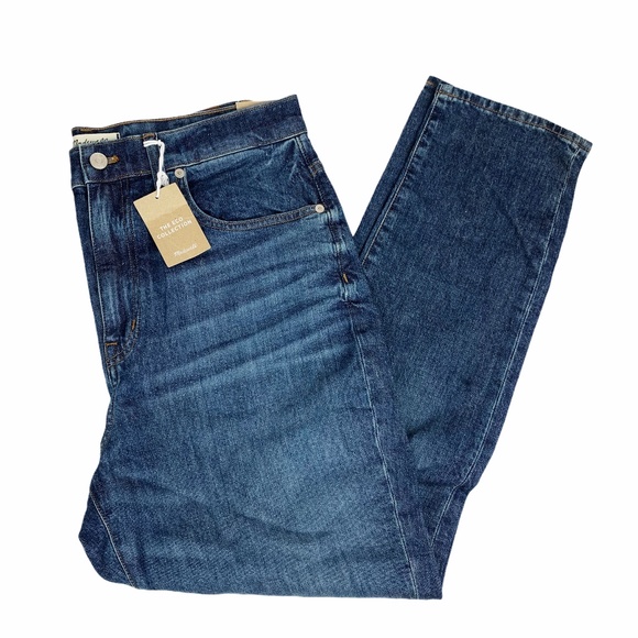 NEW Madewell High-Rise Slim Boyjean: Eco Edition - Picture 7 of 12